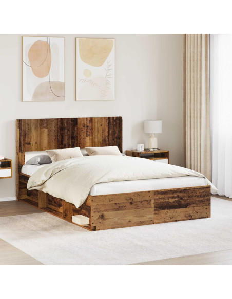 Testiera Letto Legno antico Legno ingegnerizzato