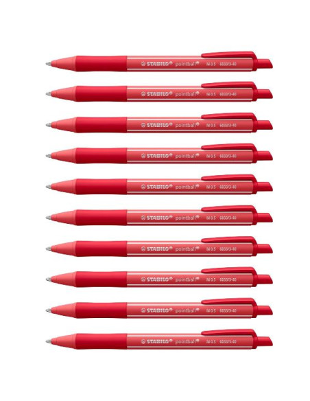 CF10 POINTBALL COLORFUL ROSSO