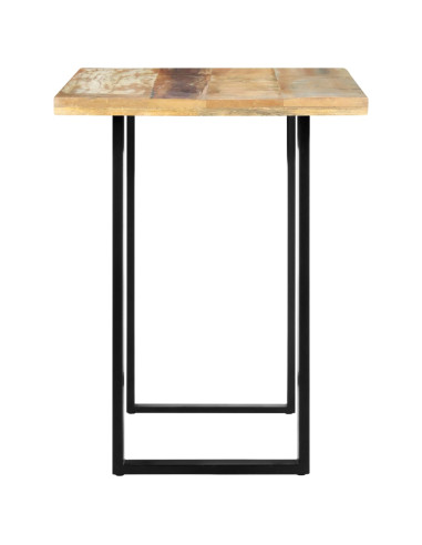 Tavolo da Pranzo 120x60x76 cm in Legno Massello di Recupero