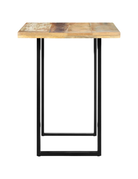 Tavolo da Pranzo 120x60x76 cm in Legno Massello di Recupero