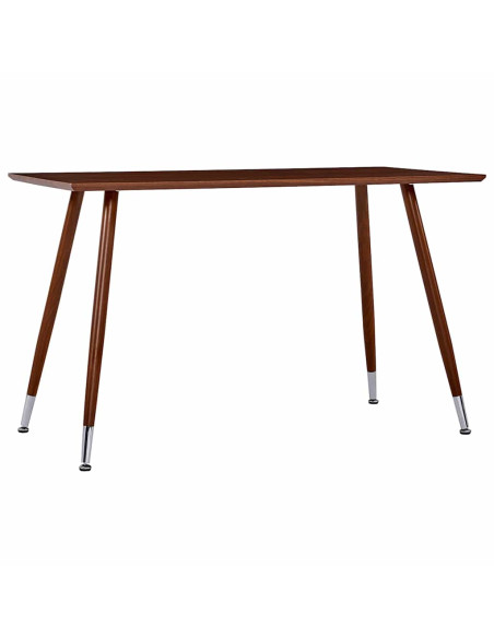 Tavolo da Pranzo Marrone 120x60x74 cm in MDF