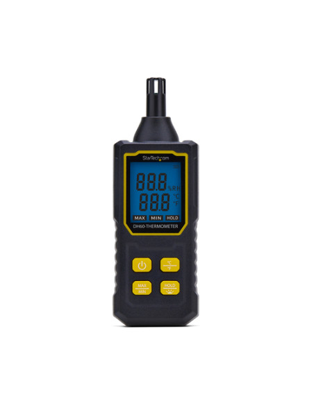 StarTech.com Termoigrometro Digitale - Misuratore Portatile di Umidità e Temperatura con Display LCD per Sala Server e Ufficio 