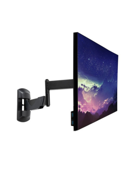 Supporto a parete regolabile per display singolo - Braccio regolabile che supporta display fino a 20