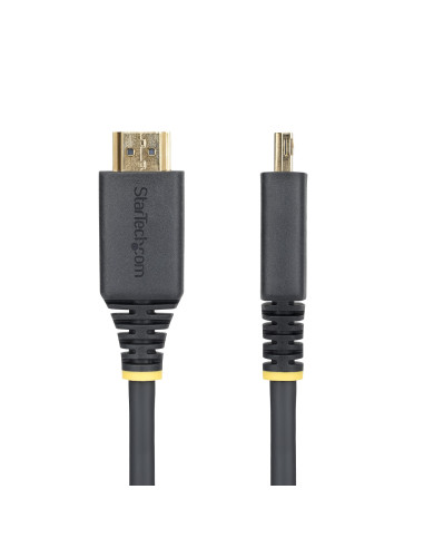 StarTech.com Cavo HDMI ad alta velocità 2,4m, con connettori Grip, 4K 60Hz, 1440p 144Hz, 18Gbps, UHD HDMI 2.0, Guaina TPE
