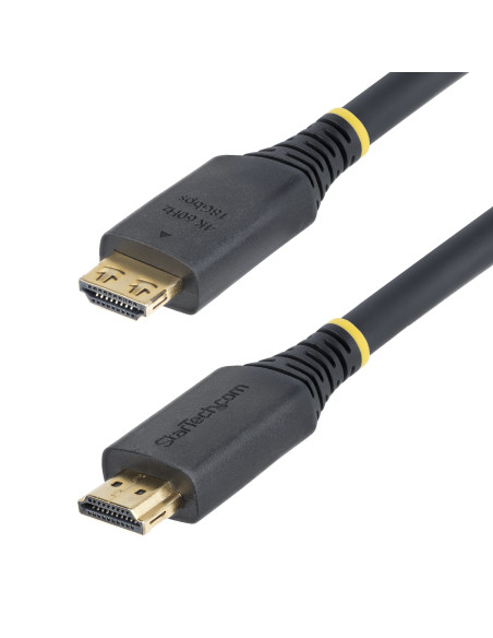 StarTech.com Cavo HDMI ad alta velocità da 7 m con connettori a presa salda, 4K 60 Hz/1440p 144 Hz, HDR10/HDCP 2.2/ARC, 18 Gbps