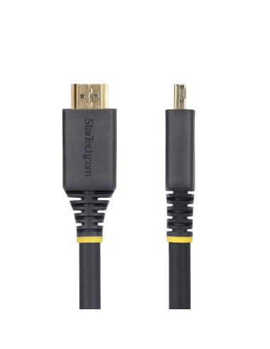 StarTech.com Cavo HDMI ad alta velocità da 7 m con connettori a presa salda, 4K 60 Hz/1440p 144 Hz, HDR10/HDCP 2.2/ARC, 18 Gbps