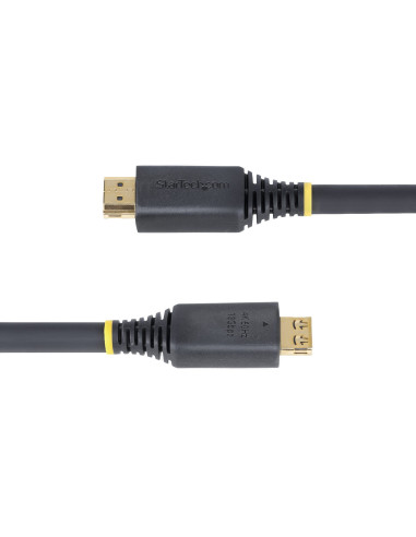 StarTech.com Cavo HDMI ad alta velocità da 7 m con connettori a presa salda, 4K 60 Hz/1440p 144 Hz, HDR10/HDCP 2.2/ARC, 18 Gbps