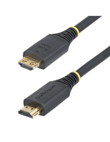 StarTech.com Cavo HDMI ad alta velocità da 5 m con connettori a presa salda, 4K 60 Hz/1440p 144 Hz, HDR10/HDCP 2.2/ARC, 18 Gbps