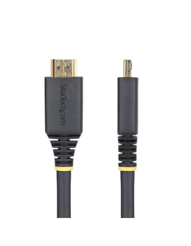 StarTech.com Cavo HDMI ad alta velocità da 5 m con connettori a presa salda, 4K 60 Hz/1440p 144 Hz, HDR10/HDCP 2.2/ARC, 18 Gbps