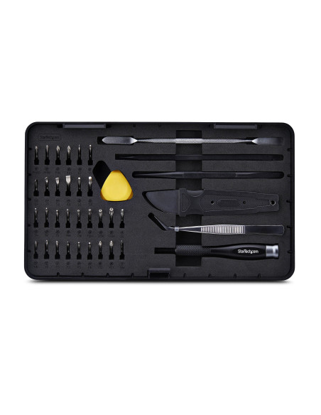 StarTech.com Set di cacciaviti di precisione, kit di riparazione computer da 40 pezzi per laptop/PC/elettronica/telefoni, set ca