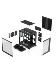 FRACTAL CASE M TOWER POP 2 VISION BLACK