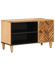 Armadi di Stoccaggio con porta Marrone 80 x 31,5 x 46 cm