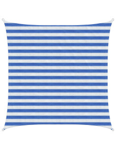 Telo Ombra Blu e Bianco 2 x 2 m HDPE