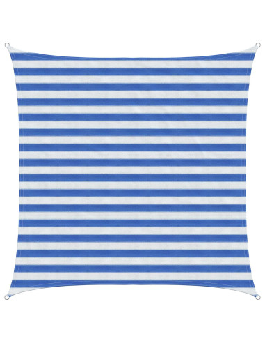 Telo Ombra Blu e Bianco 2 x 2 m HDPE