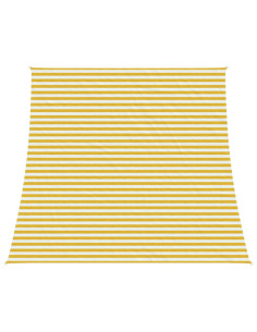 Telo Ombra Giallo e Bianco 4 / 5 x 4 m HDPE