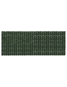 Schermo per balcone con foglie Verde Scuro 400 x 150 cm
