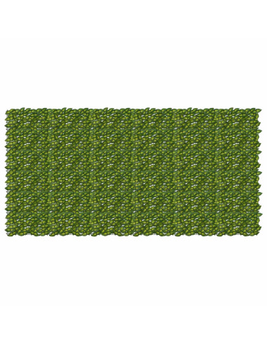 Schermo per balcone con foglie Verde e Giallo 300 x 150 cm