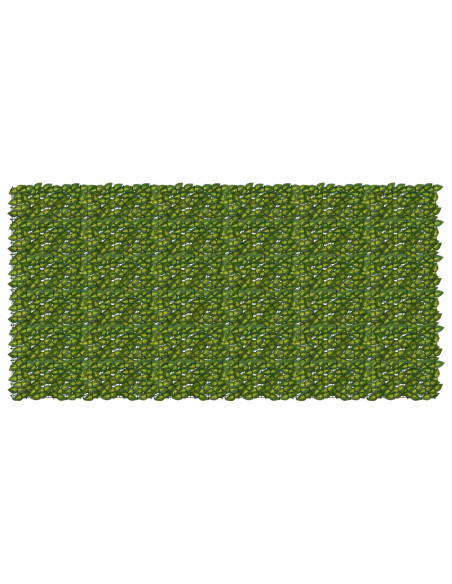 Schermo per balcone con foglie Verde e Giallo 300 x 150 cm