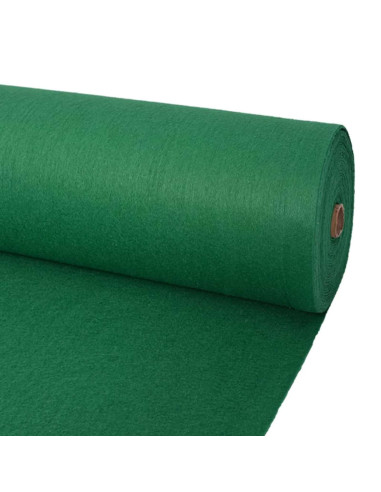 Tappeto Tinta unita Verde 1,2 x 12 m Poliestere