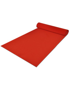 Tappeto Rosso 1 x 10 m Poliestere