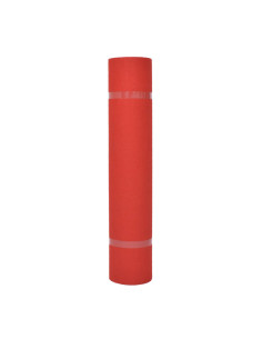 Tappeto Tinta unita Rosso 1 x 24 m Tessuto