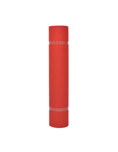 Tappeto Tinta unita Rosso 1 x 24 m Tessuto