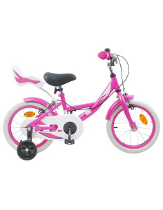 Bicicletta per Bambini 12 Pollici per bambini di 2-4 anni Rosa