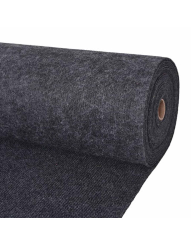 Tappeto Antracite 1,2 x 15 m Poliestere