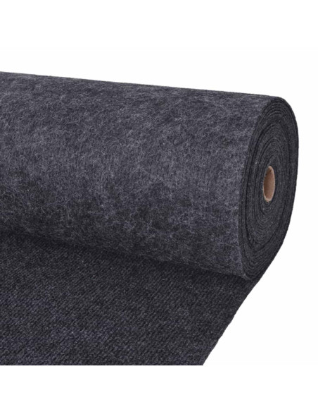 Tappeto Antracite 1,2 x 20 m Poliestere