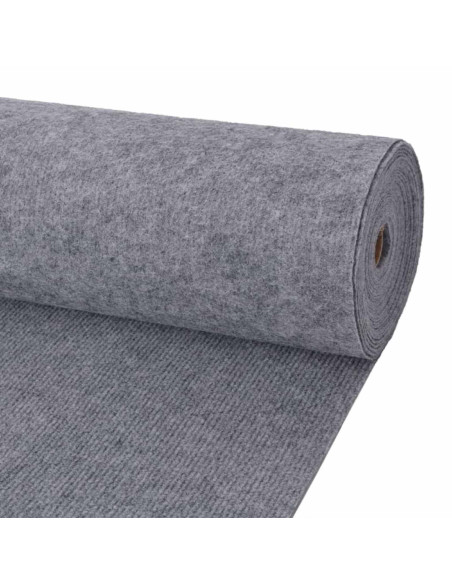 Tappeto Grigio 1,2 x 10 m Poliestere