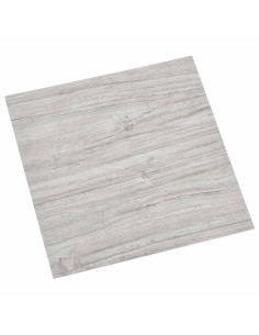Plance per Pavimentazione Autoadesiva 30,5 x 30,5 cm 20 pcs PVC