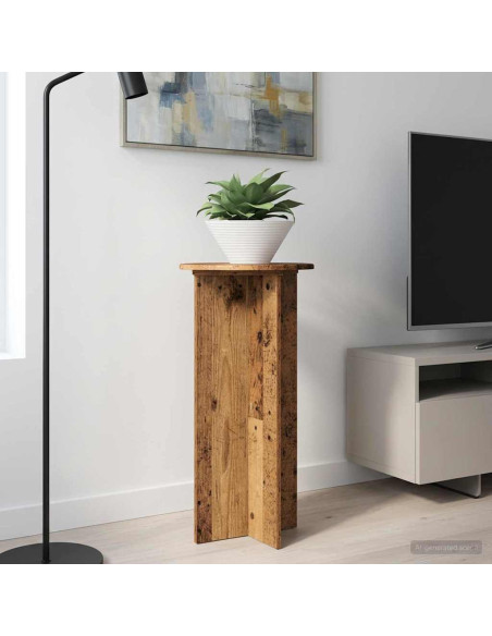 Supporto per piante 2 pcs Legno antico 40 x 40 x 80 cm