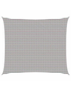 Telo Ombra Grigio chiaro e bianco 6 x 8 m HDPE