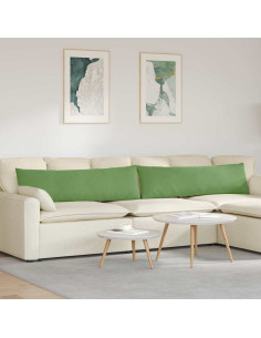 Cuscini da Divano 2 pcs Verde chiaro 145 x 40 cm