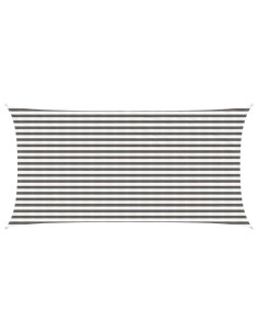 Telo Ombra Grigio chiaro e bianco 2,5 x 6 m HDPE
