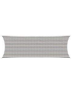 Telo Ombra Grigio chiaro e bianco 2 x 6 m HDPE