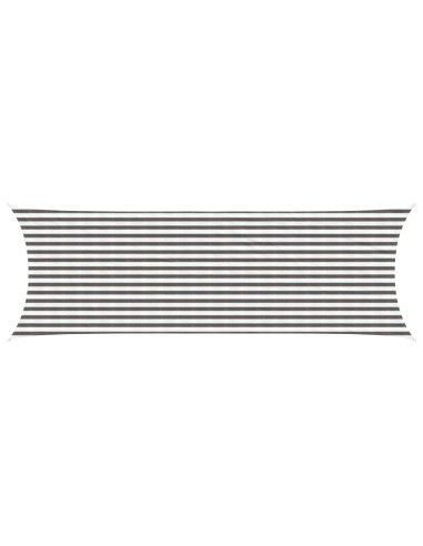 Telo Ombra Grigio chiaro e bianco 2 x 6 m HDPE