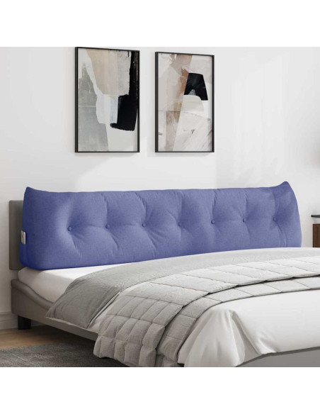 Cuscino per Schiena Blu jeans 200 x 24 x 50 cm Tessuto