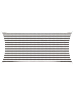 Telo Ombra Grigio chiaro e bianco 2 x 5 m HDPE
