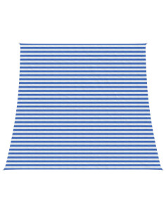 Telo Ombra Blu e Bianco 4 / 5 x 4 m HDPE