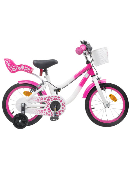 Bicicletta per Bambini 12 Pollici per bambini di 2-4 anni Rosa