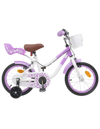 Bicicletta per Bambini 12 Pollici per bambini di 2-4 anni Viola