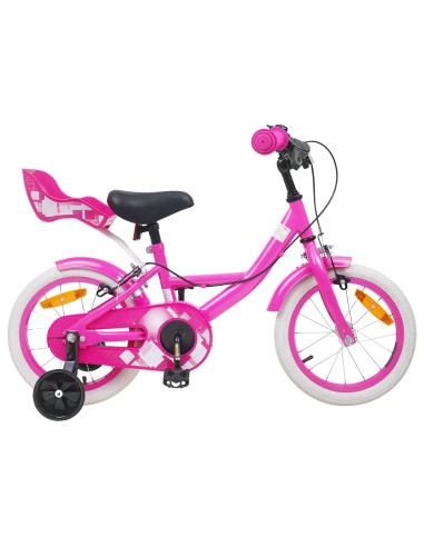 Bicicletta per Bambini 12 Pollici per bambini di 2-4 anni Rosa