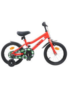 Bicicletta per Bambini 12 Pollici per bambini di 2-4 anni Rosso