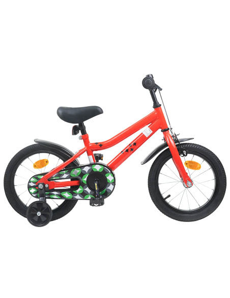 Bicicletta per Bambini 12 Pollici per bambini di 2-4 anni Rosso