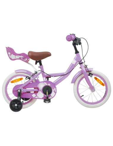Bicicletta per Bambini 12 Pollici per bambini di 2-4 anni Viola
