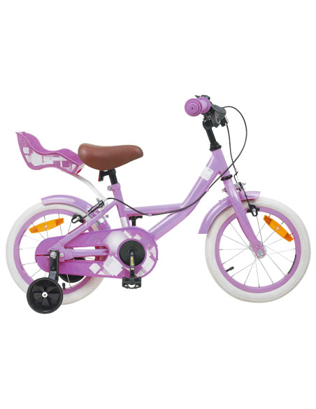 Bicicletta per Bambini 12 Pollici per bambini di 2-4 anni Viola