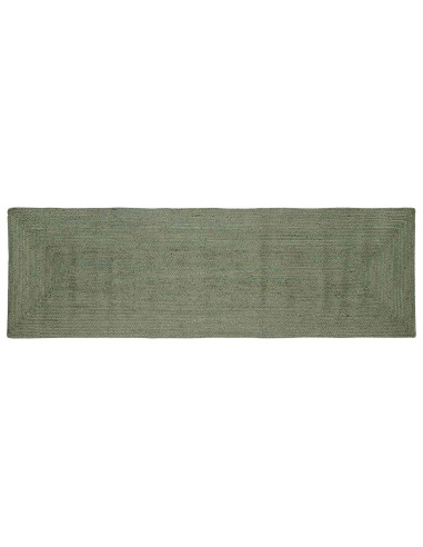 Tappeti per area Rettangolare Verde Oliva 80 x 200 cm