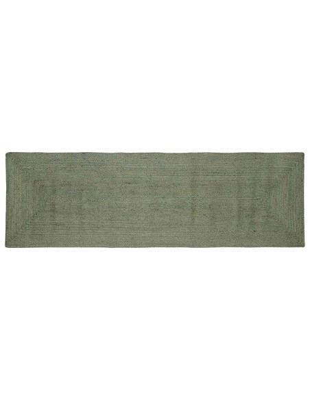 Tappeti per area Rettangolare Verde Oliva 80 x 300 cm