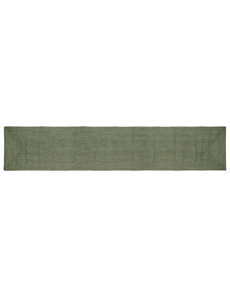 Tappeti per area Rettangolare Verde Oliva 80 x 400 cm